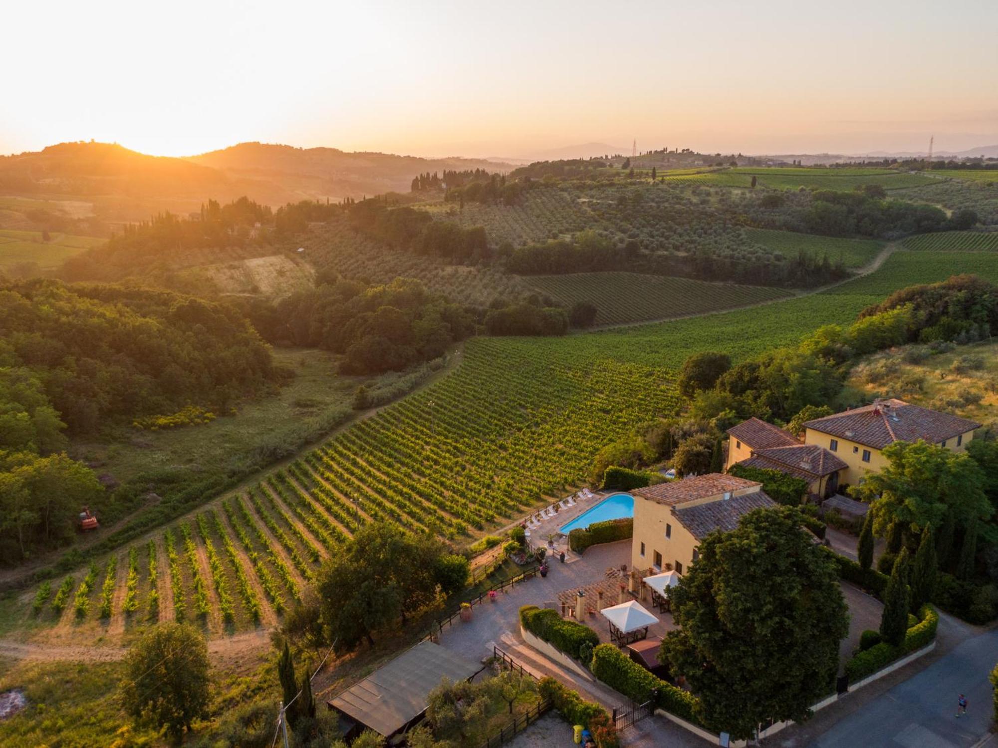 Podere Vergianoni Immerso Nelchianti Con Piscina Tavarnelle Val di Pesa Bagian luar foto