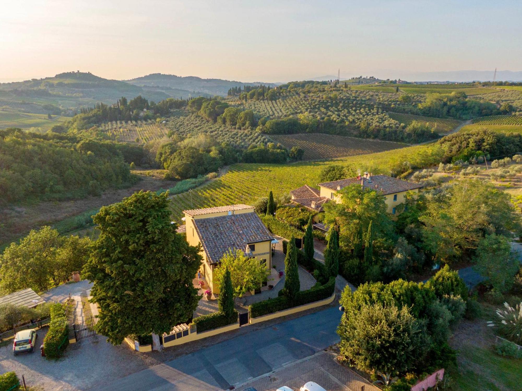 Podere Vergianoni Immerso Nelchianti Con Piscina Tavarnelle Val di Pesa Bagian luar foto