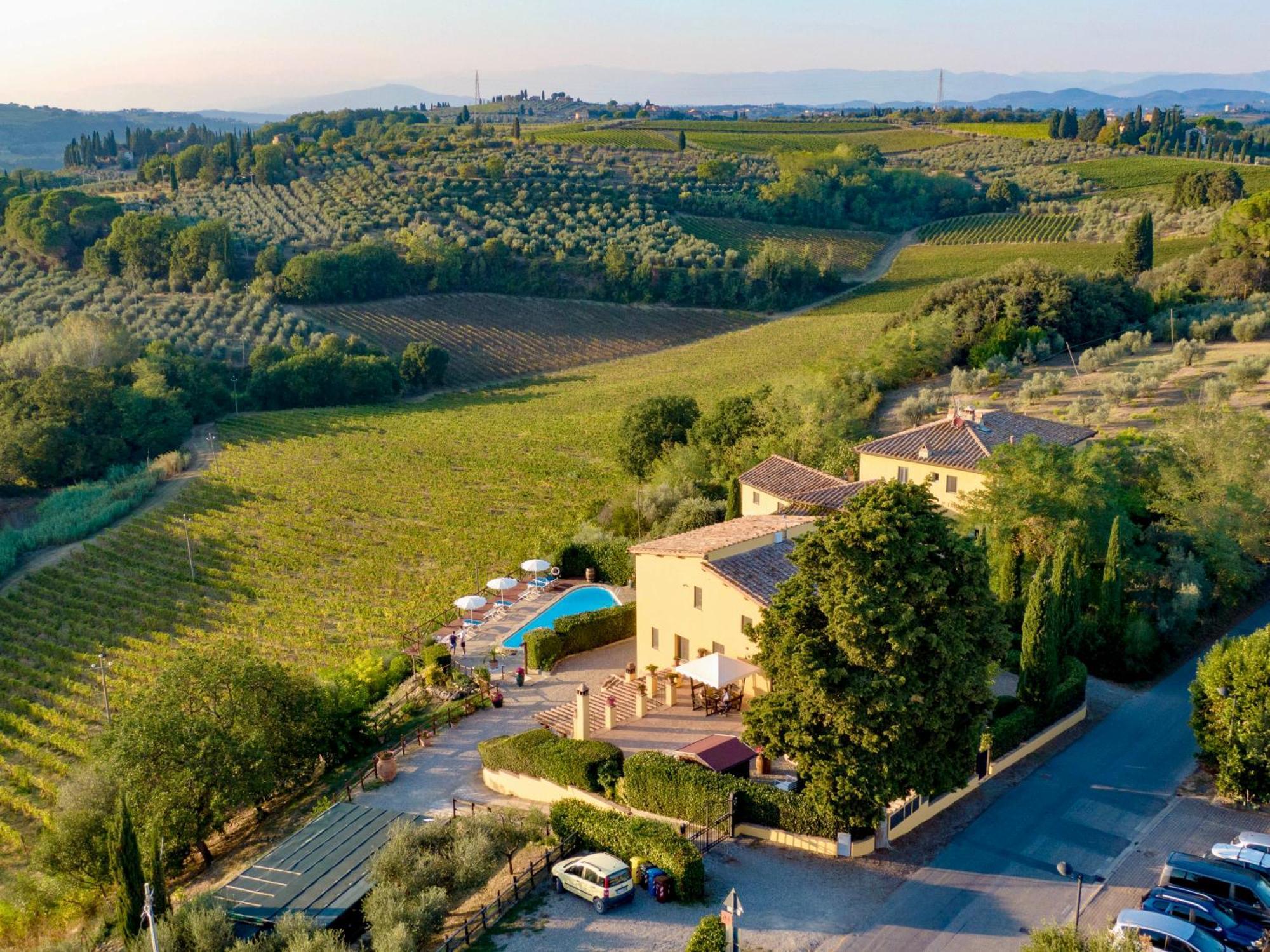 Podere Vergianoni Immerso Nelchianti Con Piscina Tavarnelle Val di Pesa Bagian luar foto